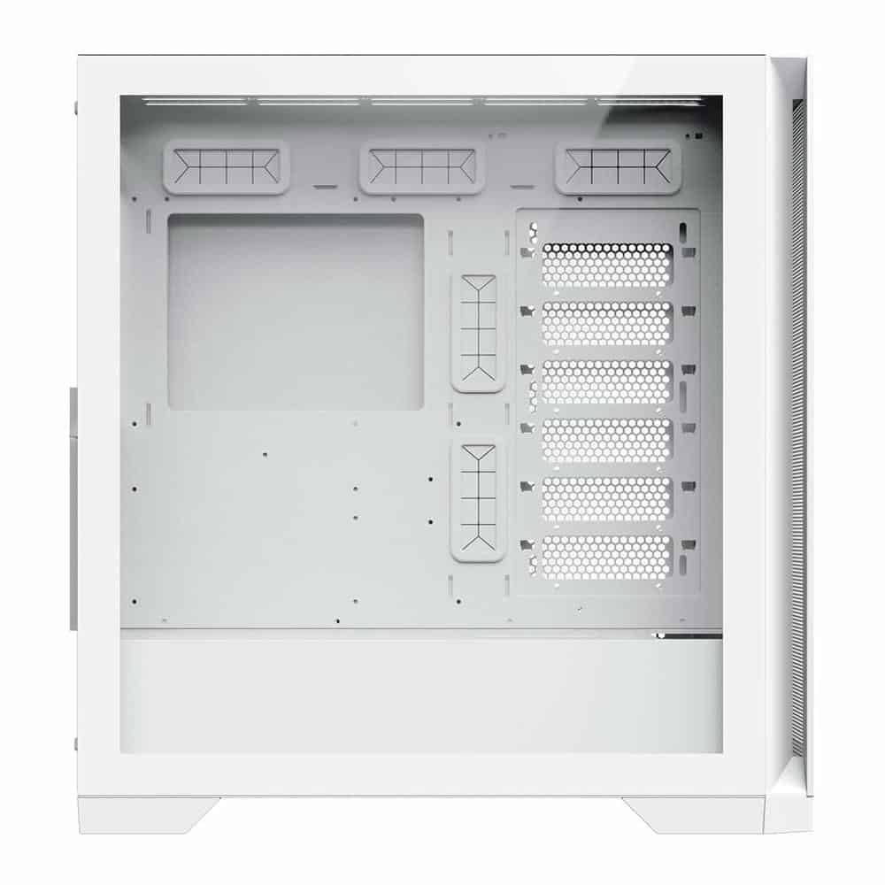 CiT Pro Creator XE White Mid-Tower E-ATX PC Gaming Case
